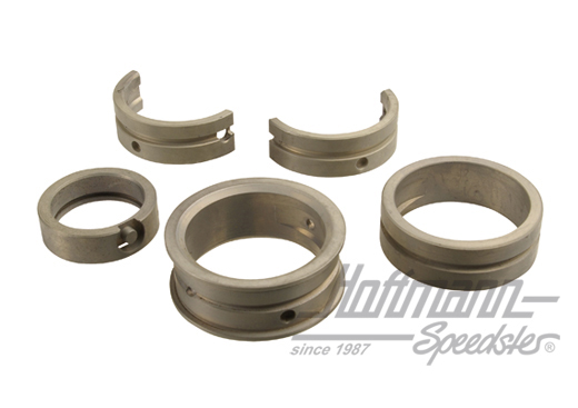 Main bearing set, 0.50/0.75/thrust 21mm, steel                                                      