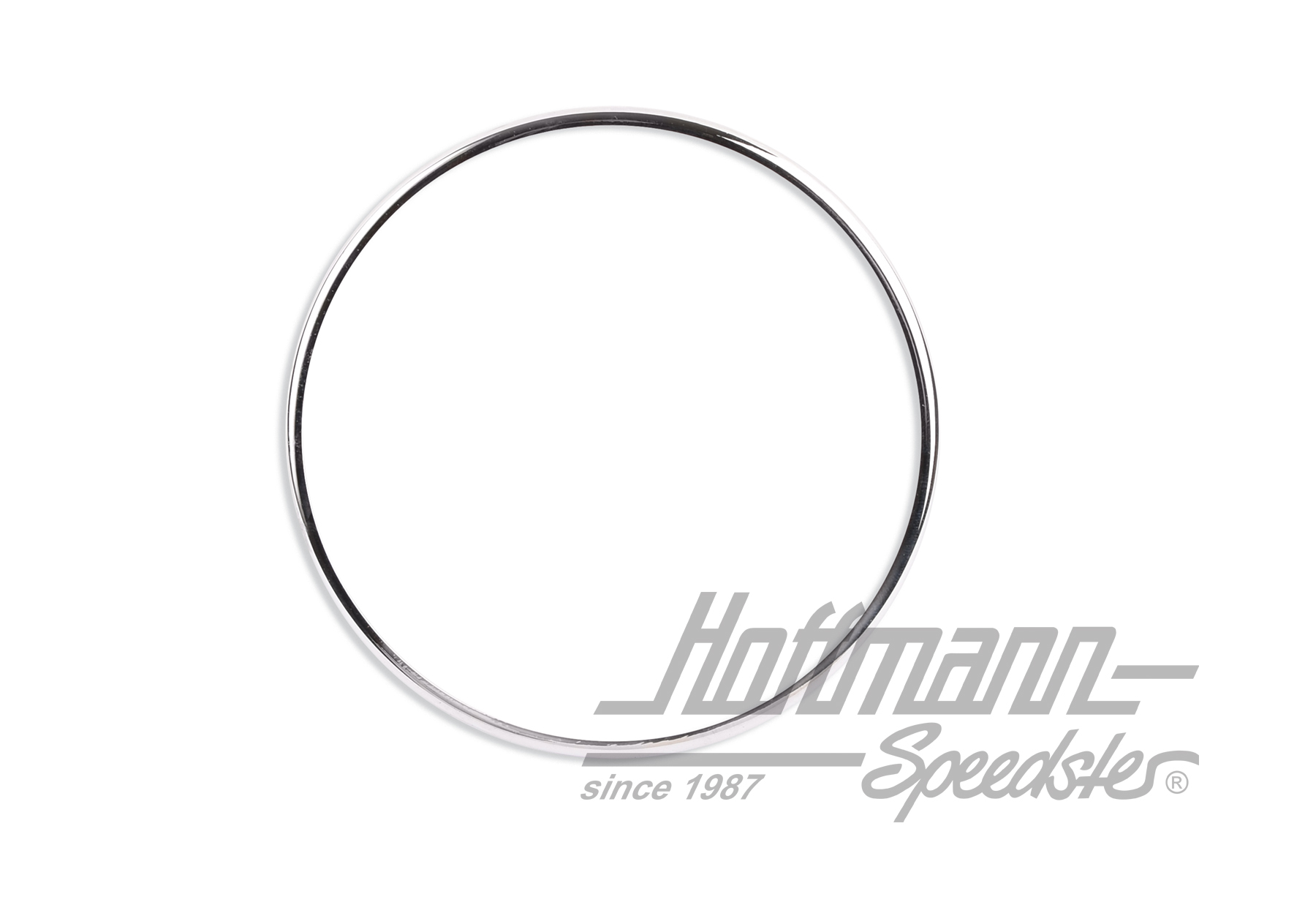 Ornamental ring, horn button, 356, chromed
                                                        