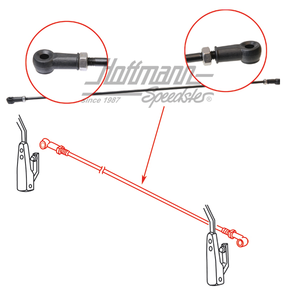 Wiper linkage, 8.69-2.73 | 181 955 325 | 080-0120