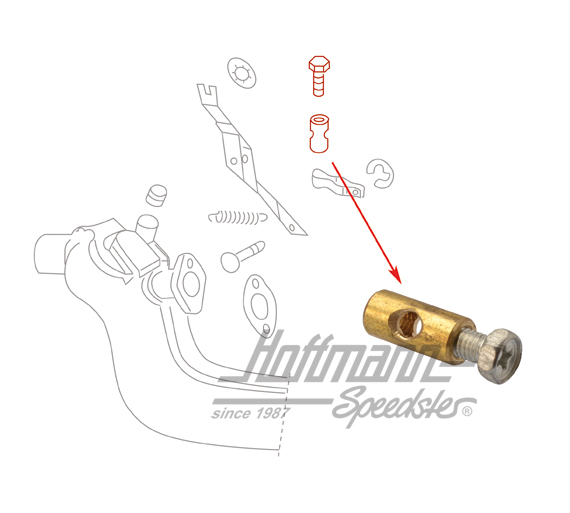 Attachment kit, heater cable, left/right | 311 129 777 | 020-0104-12