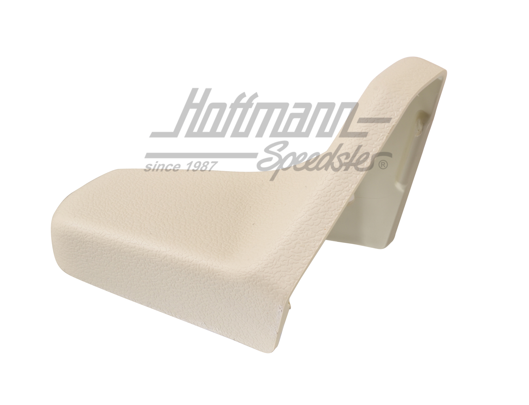 Cover, roller guiding, upper, left, white                                                           