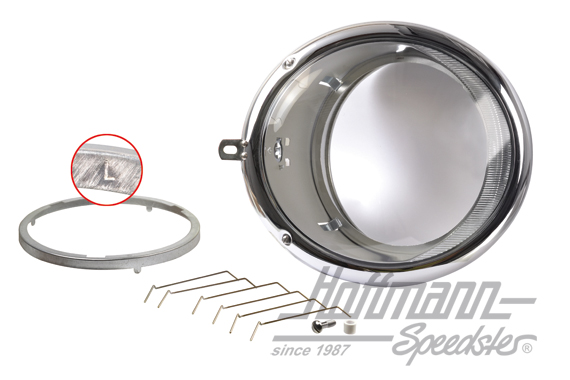 Headlight, Bus T1, USA, left | 211 941 037 C | 086-2140-01