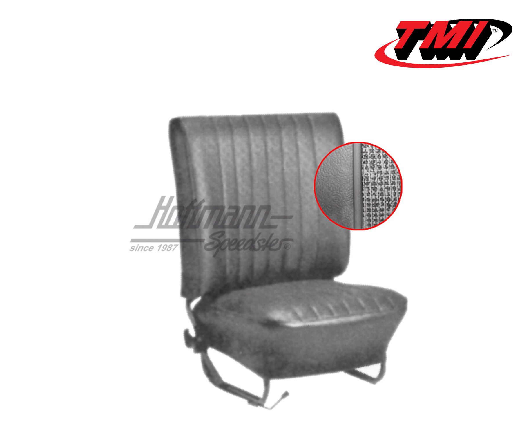 Seat upholstery, Sedan, 8.64-7.67, Mesh, grey | 43-1124-16-334 | 055-5535-15
