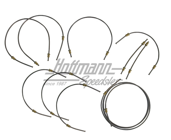 Brake line kit, Kunifer, Bus T2, 8.70- | 90601501 | 090-3225-06
