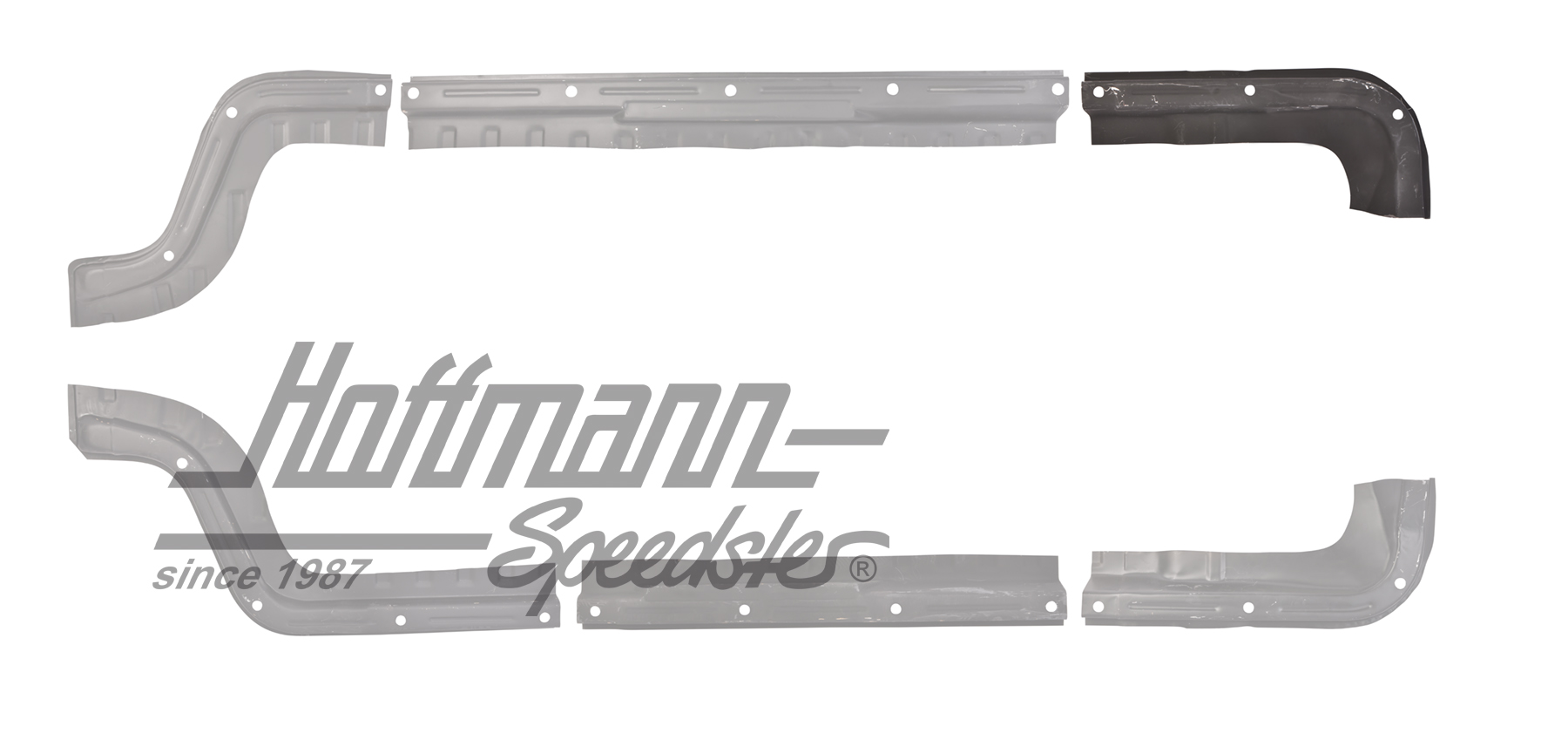 Repair panel, floor plate, rear, right                                                              