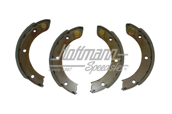 Brake shoe set for hand brake, 4-pieces | 911 352 097 10 | 522-1400