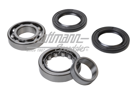 Wheel bearing kit, rear, complete, Bus T2, -7.70                                                    