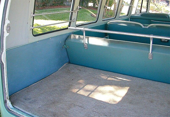 Jail bars, rear bench, Bus T1/T2, Style 2                                                           