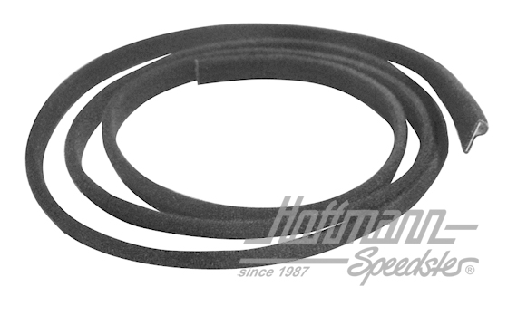 Seal, steel sliding roof, front, 911                                                                