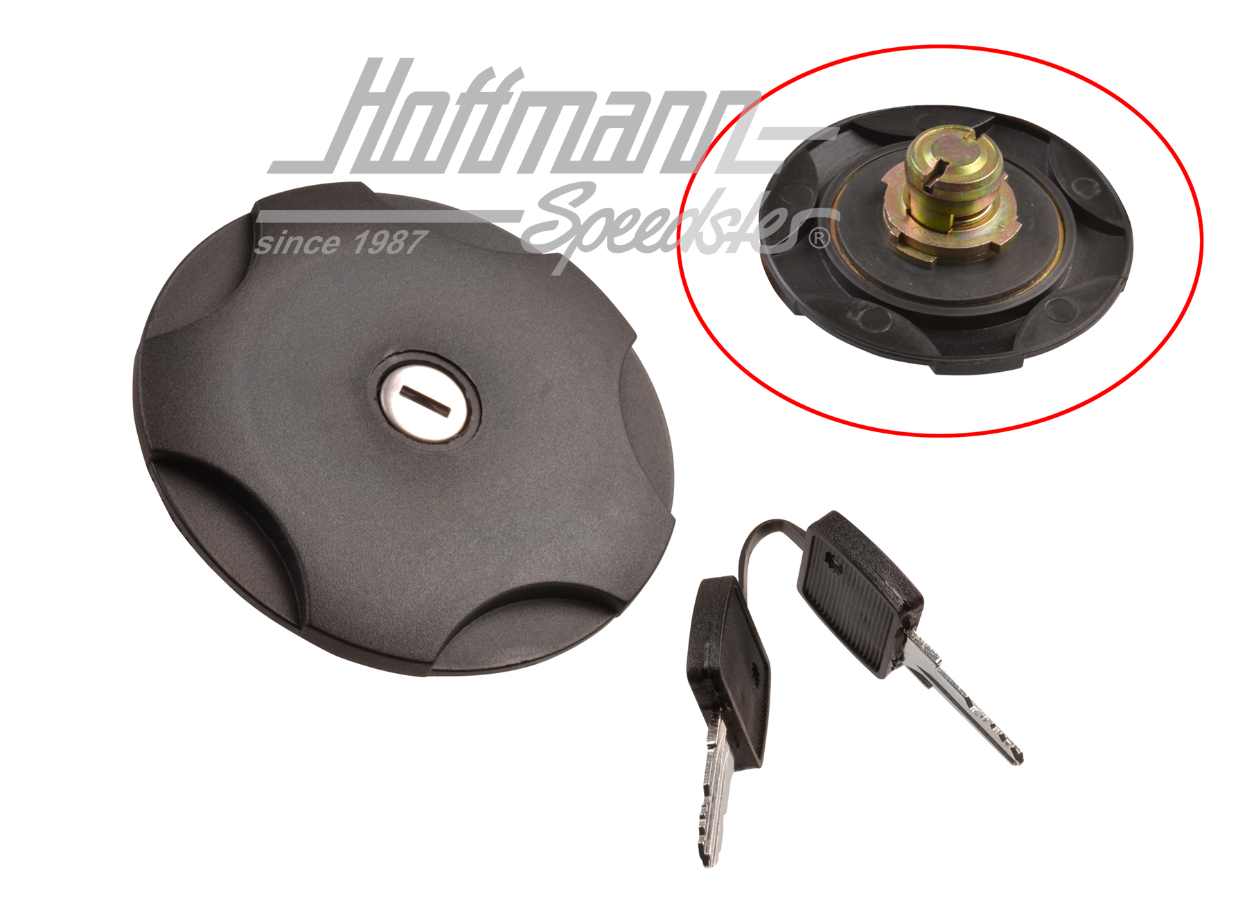 Fuel-tank cap, lockable, Golf 1, 10.77- | 171 201 551 J | 180-1140
