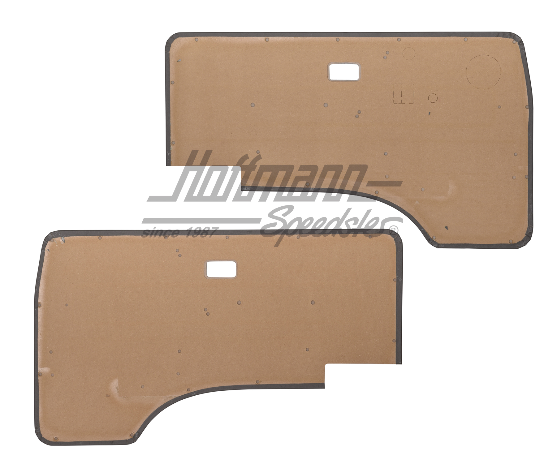 Door panels, front, Bus T3, grey                                                                    