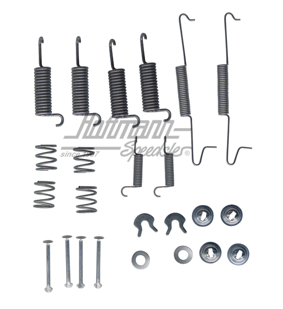 Attachment kit, brake shoes, rear, 8.73-7.79 | 211 609 072 | 090-3089-09
