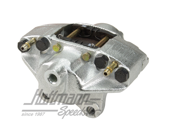 Brake caliper, Type 1, VARGA, with brake shoes, left | 113 615 107 | 020-4037