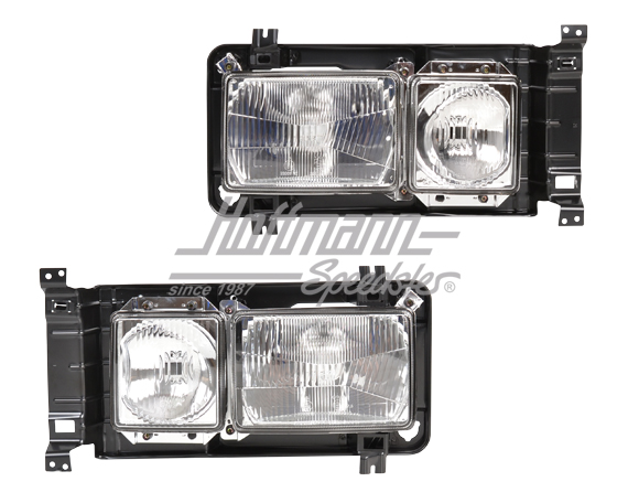 Headlight set, Bus T3, angular | 255 941 110 Satz | 340-4998