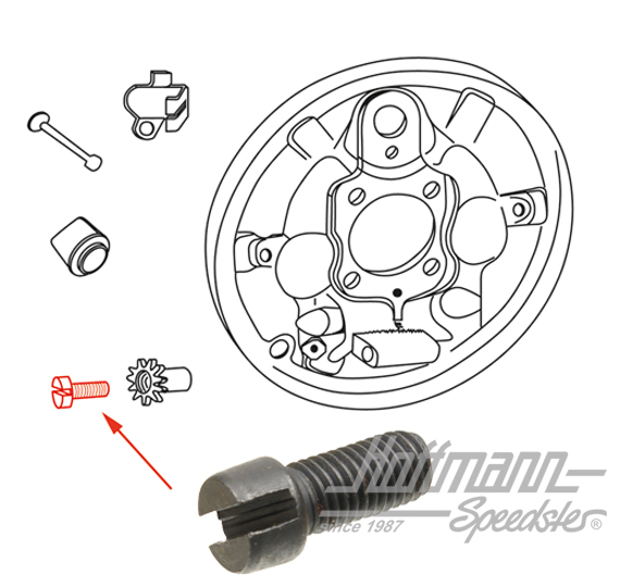 Adjusting screw, -9.57                                                                              