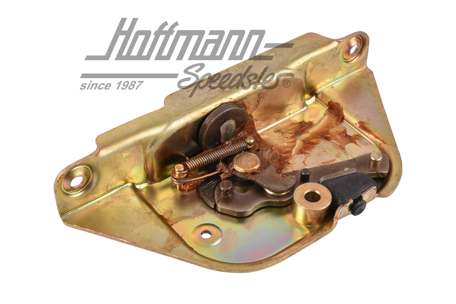 Sliding door lock, rear, left, Bus T2                                                               