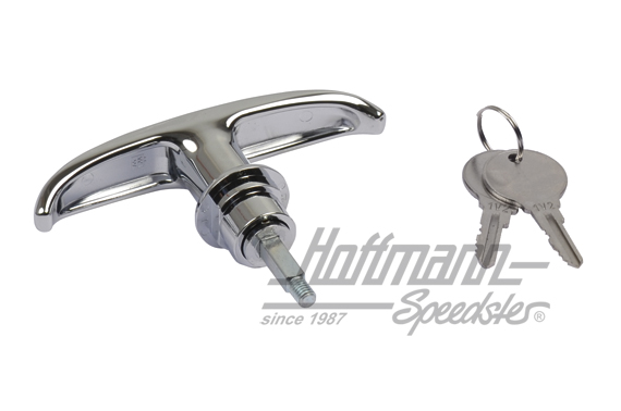 Hatchback lock, T-handle, Bus T1, Top Quality                                                       