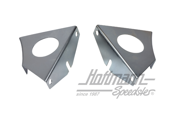 License-plate bracket set, front/rear, 911                                                          