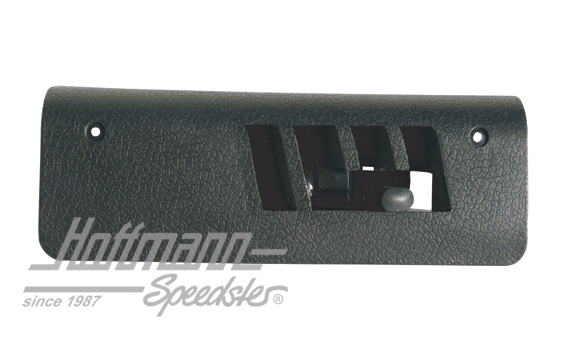 Cover, with flap for heater channel, left | 111 819 189 B | 020-5396-01