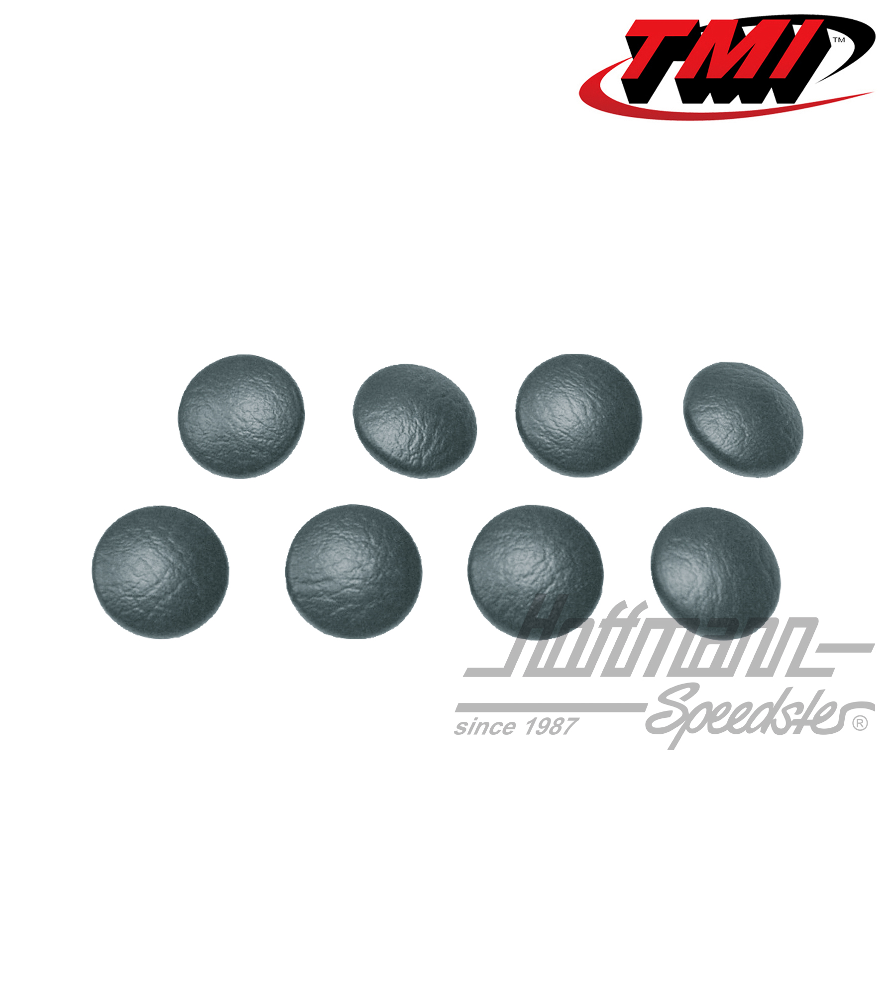 Padding knobs, grey, set of 8 pieces | 43-4414-16 | 055-7076