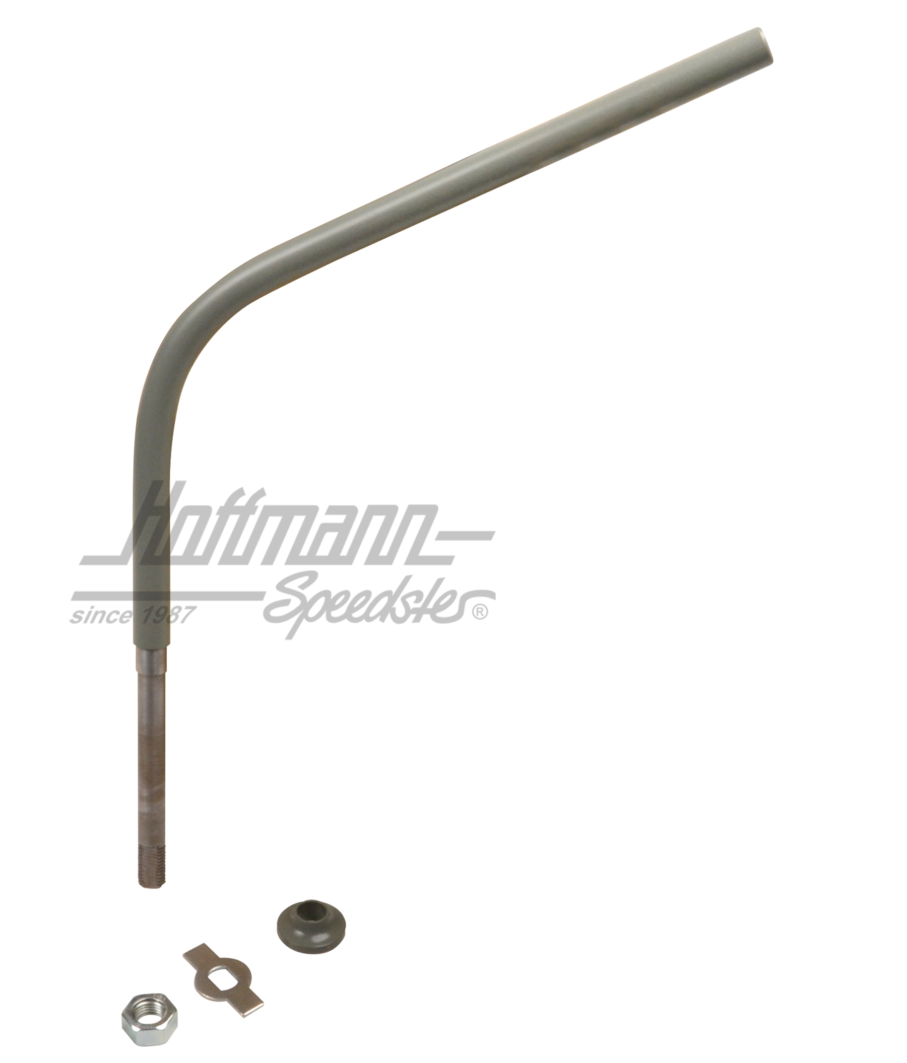 Mirror arm, door hinge, primed, right | 211 857 528 A | 089-5018-02