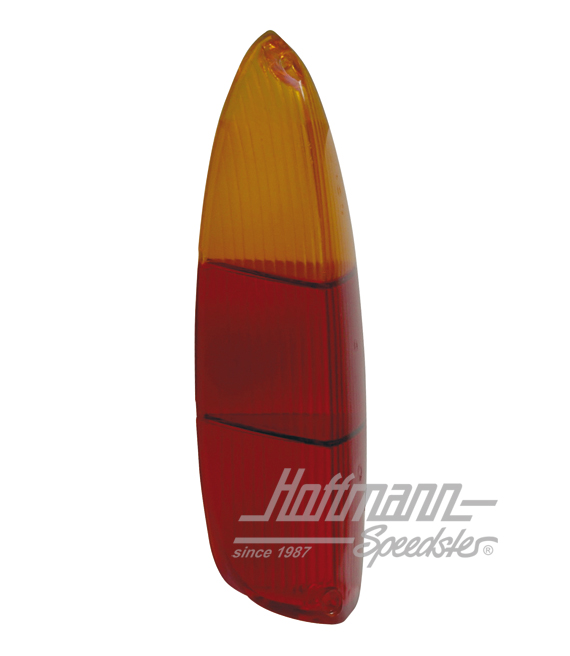 Tail-light lens, Type 3, orange/red, flat | 311 945 223 | 069-9810