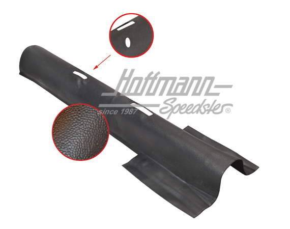 Rubber mat, frame tunnel, 55-59, black | 113 863 311 C | 020-5457