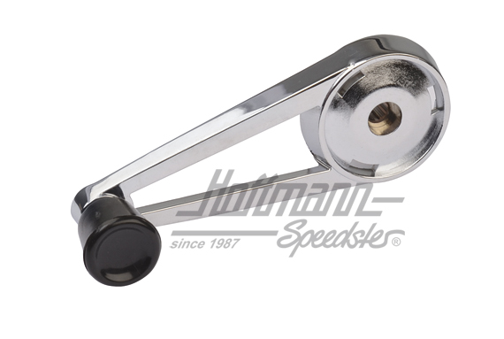 Window winder, standard, chromed, 911, 65-67                                                        
