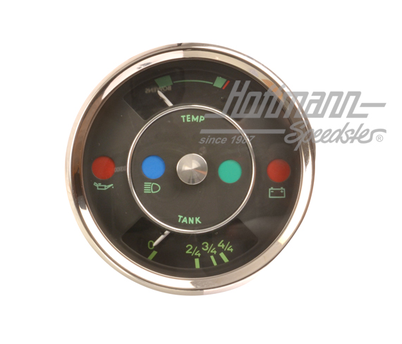 Instrument cluster, Porsche 356 C, 100mm                                                            