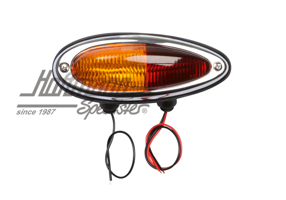 Tail light, 356, complete, orange/red, left | 644 631 403 10 | 510-5015-01