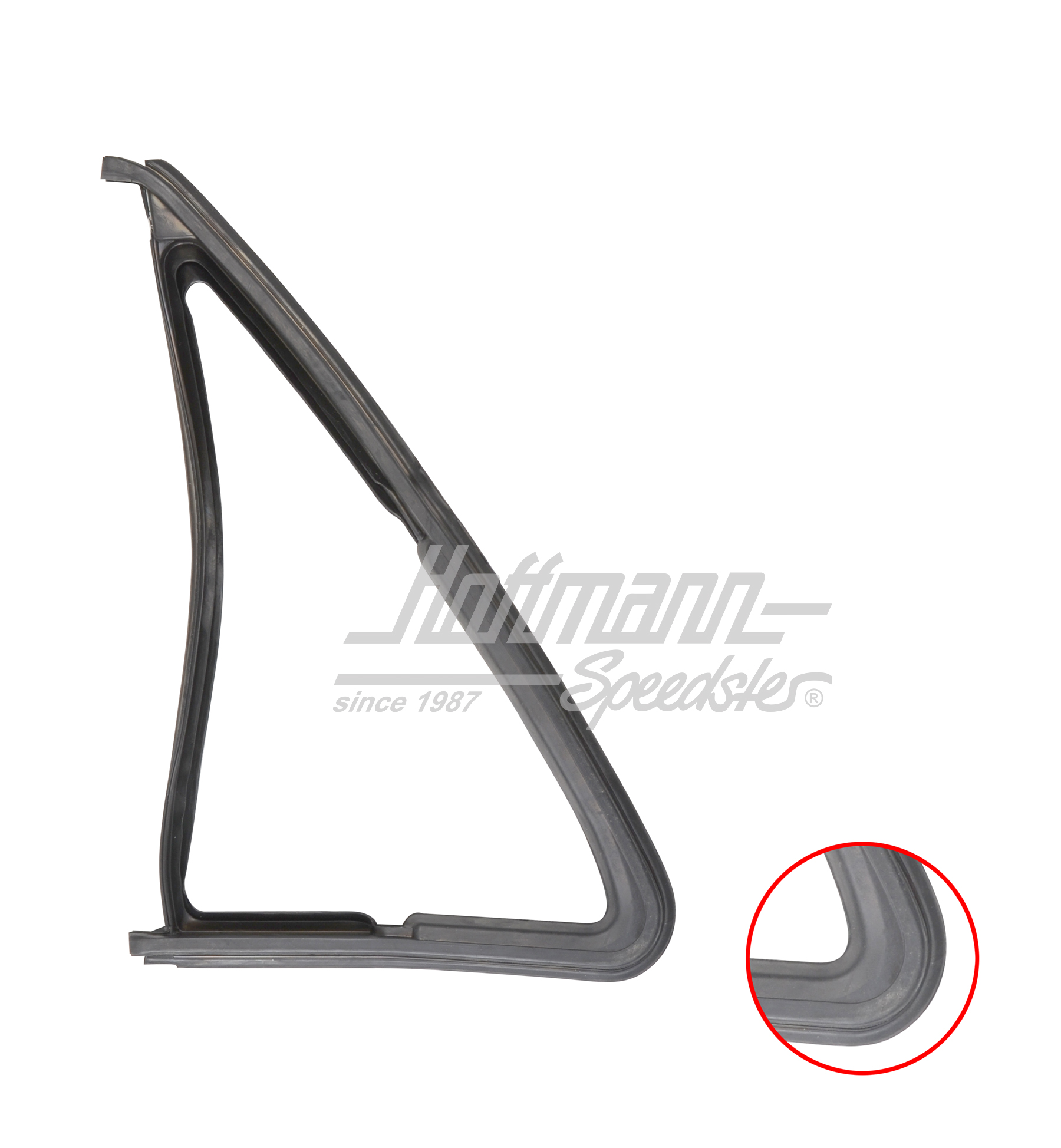 Vent-window seal, without groove, right | 251 837 626 A | 350-5810-02