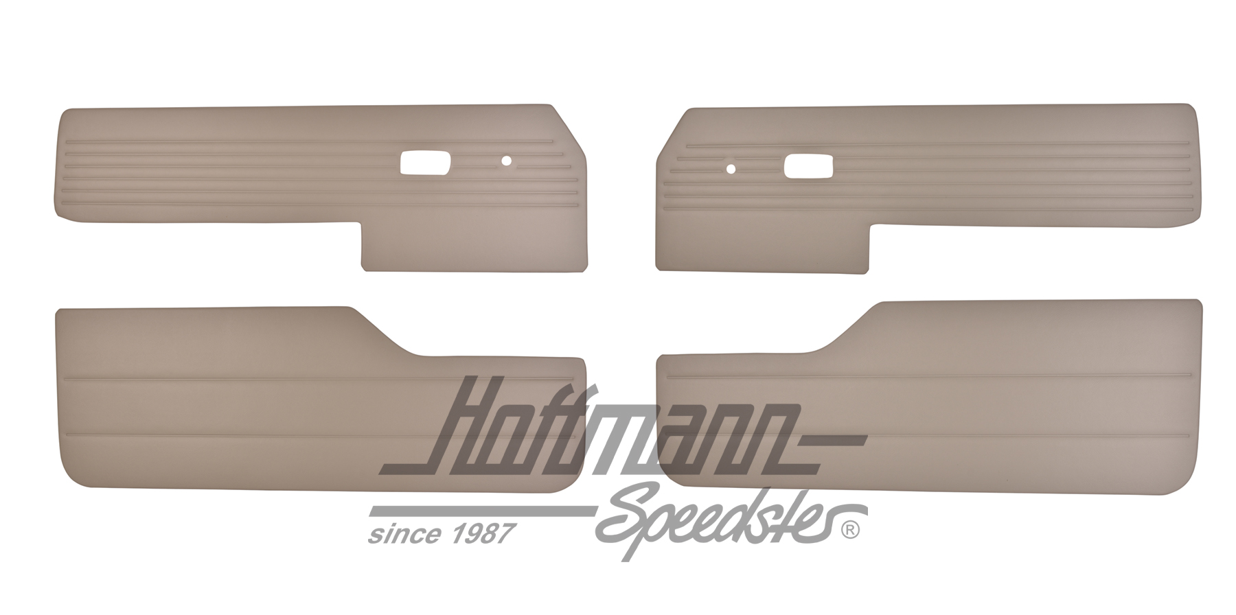 Door panels, Type 3, 4.61-7.65, grey | 10-3201-16 | 069-9500-16