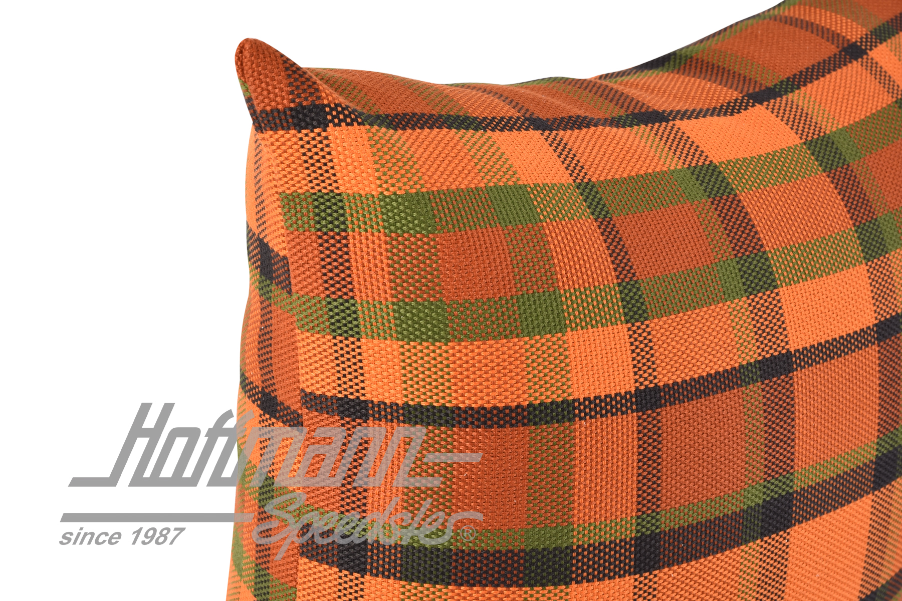Cushion, Westfalia, red/orange, 39x39cm                                                             