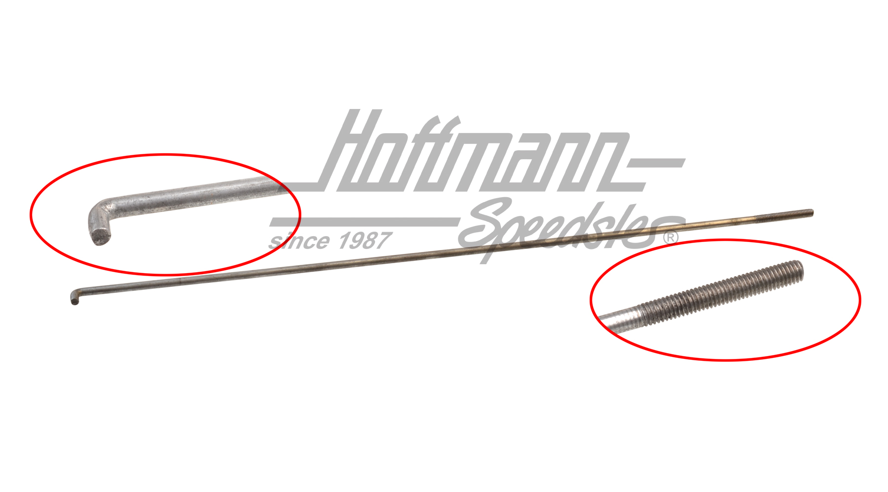 Pull rod, hatchback lock
, Bus T4 | 701 829 217 A | 408-1046-30