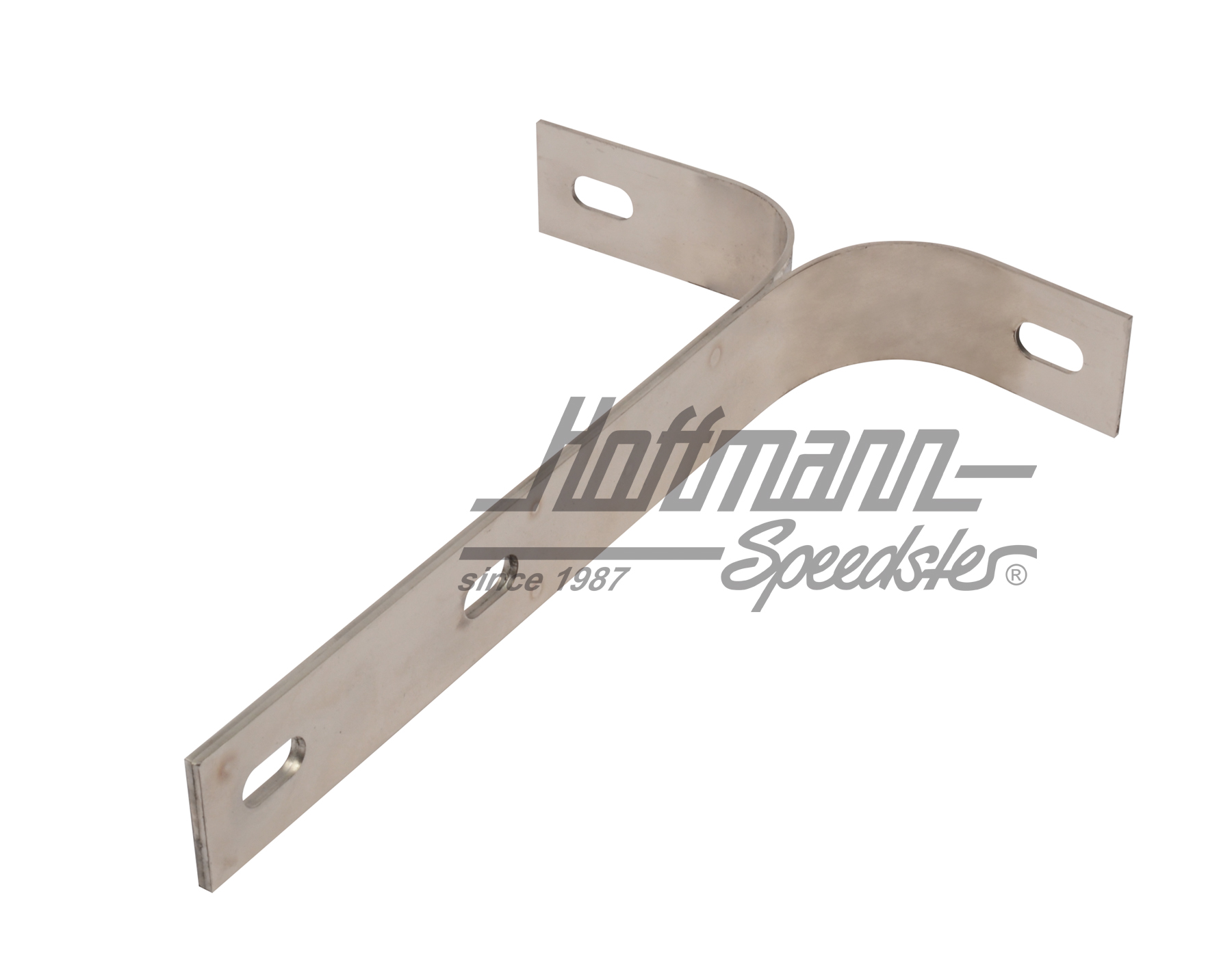 Bumper bracket, stainless steel, polished, front, left/right | 950117S-3 | 020-3069