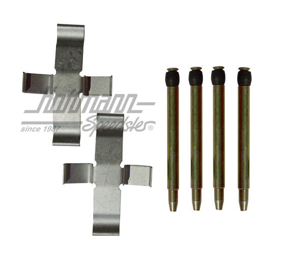 Mounting kit, brake pads, ATE 74-78 | --- --- --- | 160-4110-10