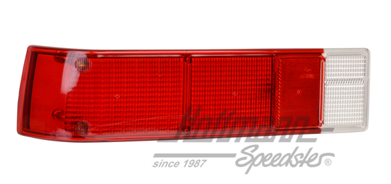 Tail-light lens, 914, red/white, left                                                               