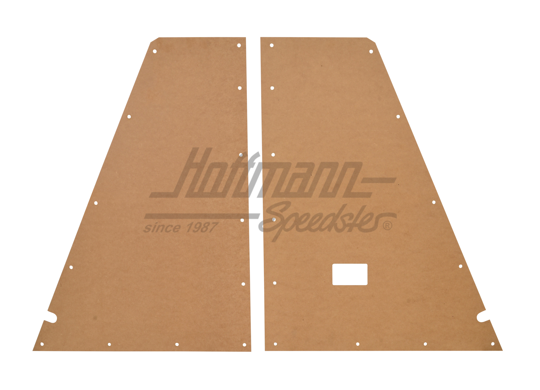 Side panels, rear, bare, Bus T3, 5.79-7.92 | J12432 | 360-1140-66