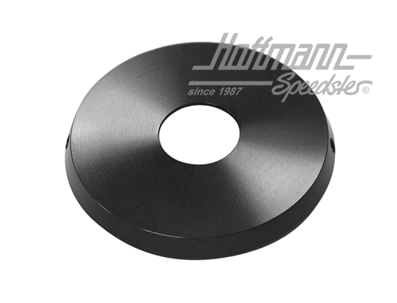 Ignition-lock cover plate, aluminium, black, 74-98 | EQ85100 BL | 580-0102