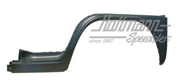 Knee piece, complete, 8.72-, front, left, reproduction | 211 809 503 FR | 096-0071