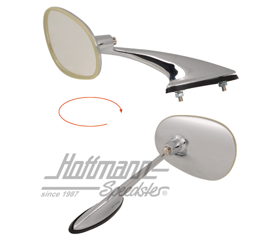 Rearview mirror "Aero",left / right, 356 A, .56-.59 | 644 731 111 00 | 510-8010