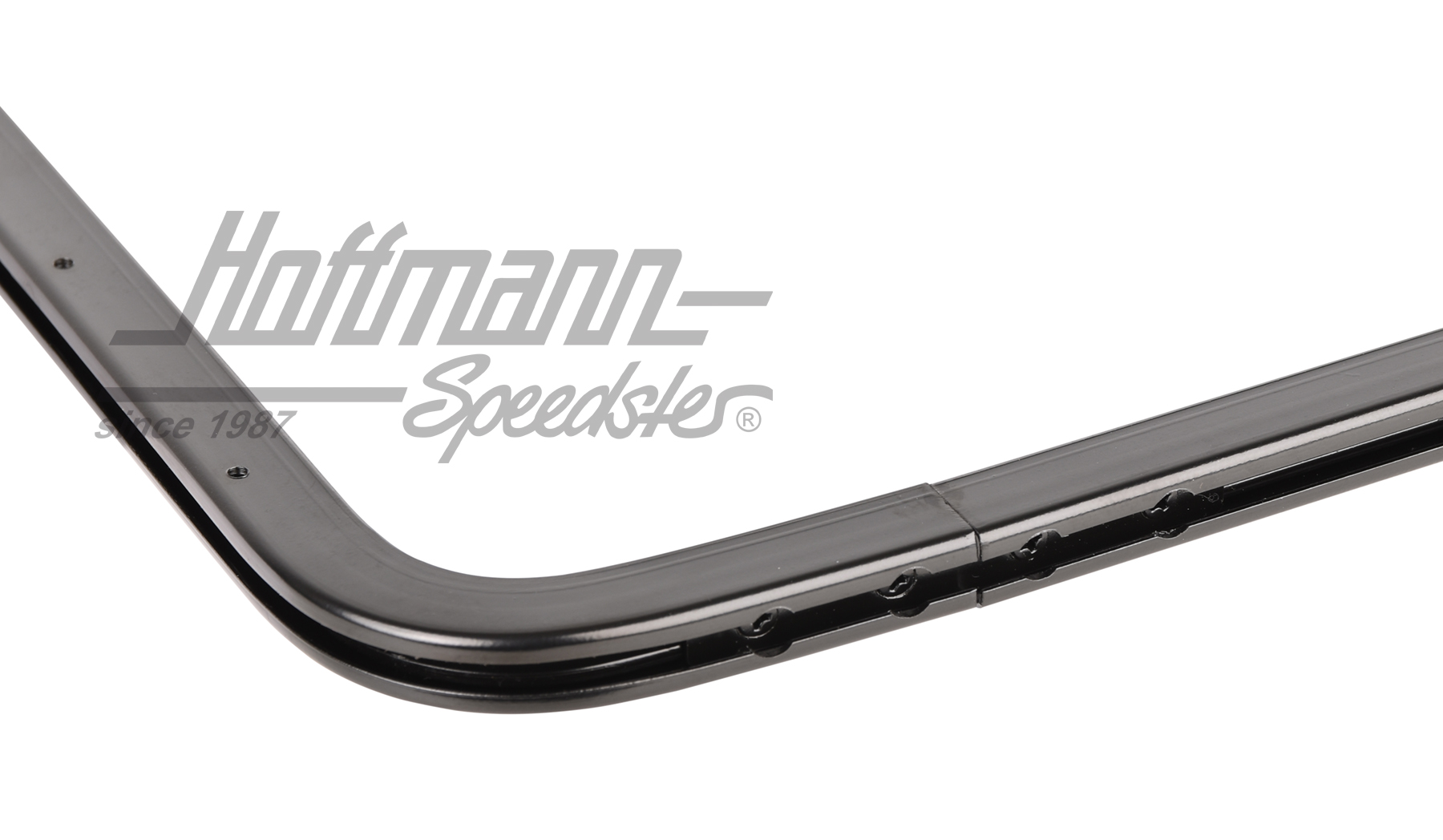 Pop-out window set, clear, rear, black                                                              