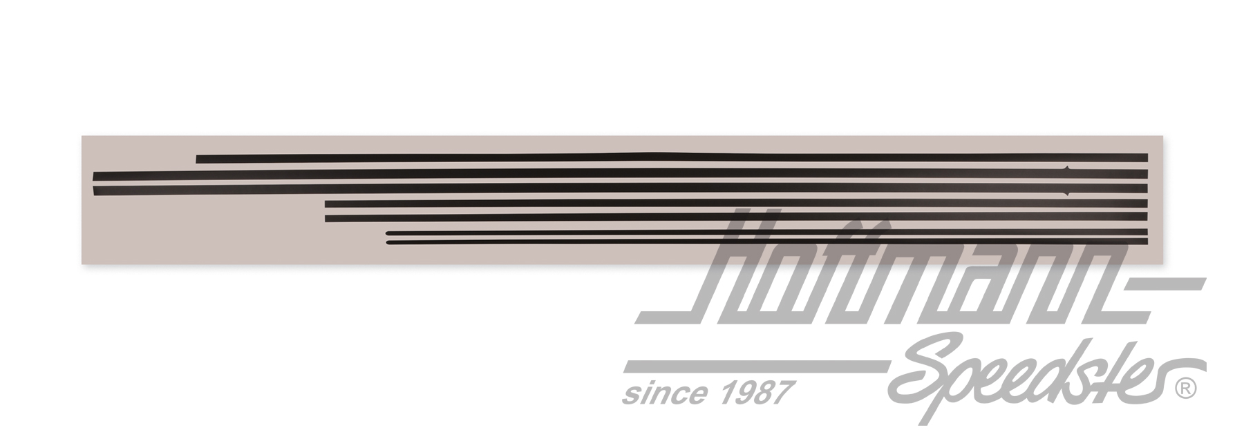 Trim strips, center, Golf 2, 2-door                                                                 