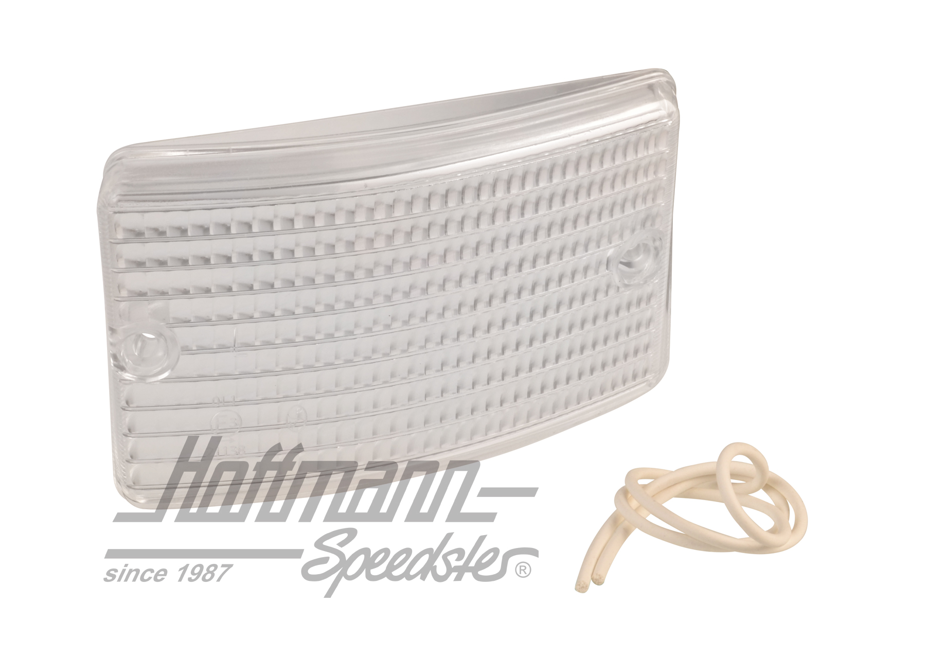 Turn indicator lens, 924/944, white, left                                                           