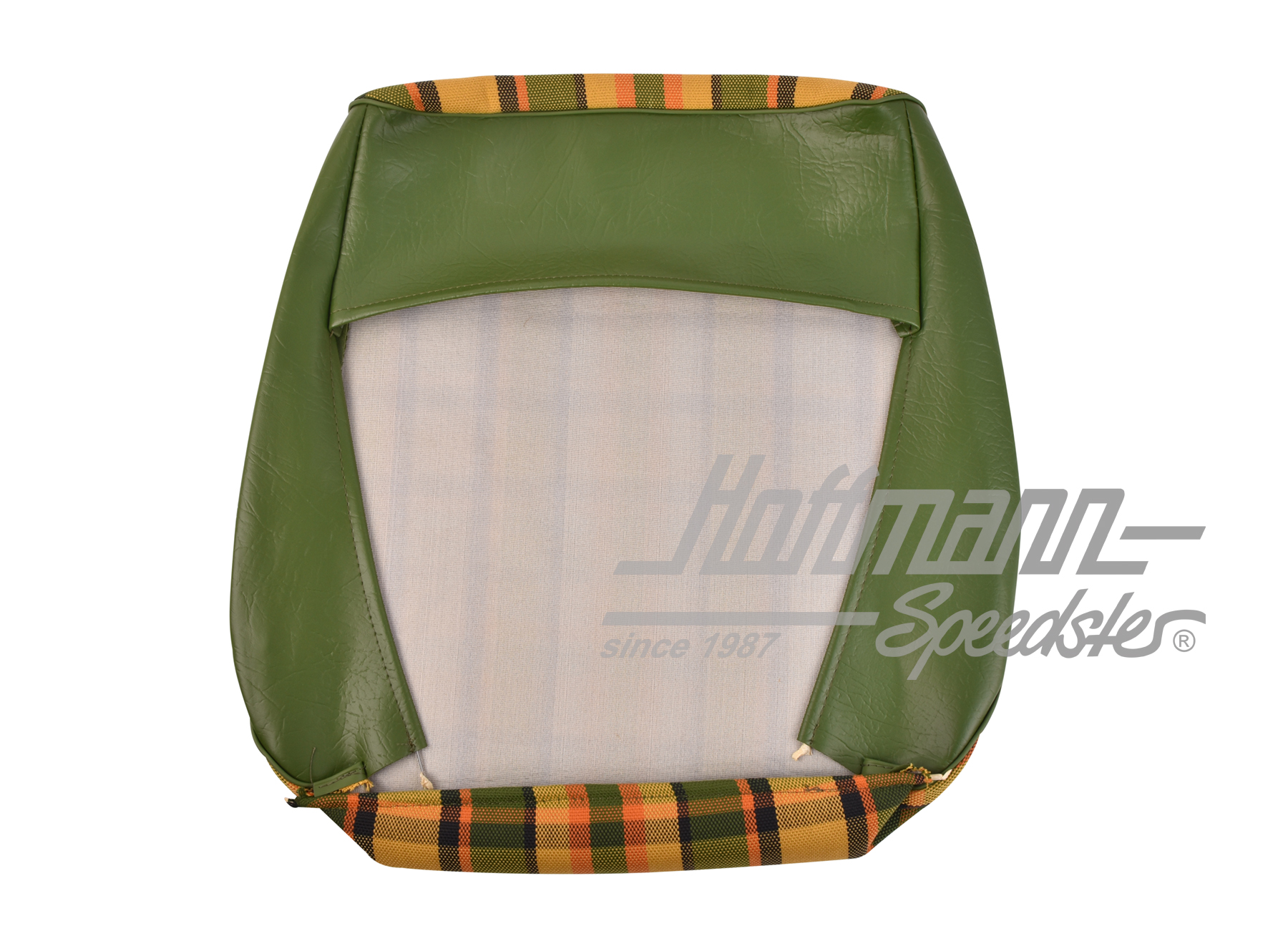 Seat cover, Westfalia, yellow/orange/green, 74-79                                                   