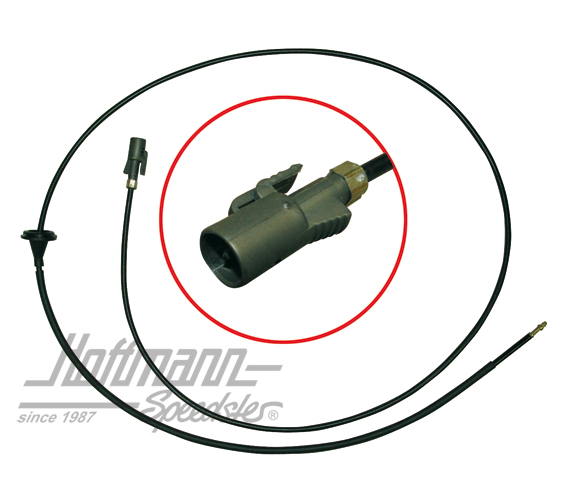 Speedo cable, Bus T3, 7.81-7.92 | 251 957 803 E | 340-7706