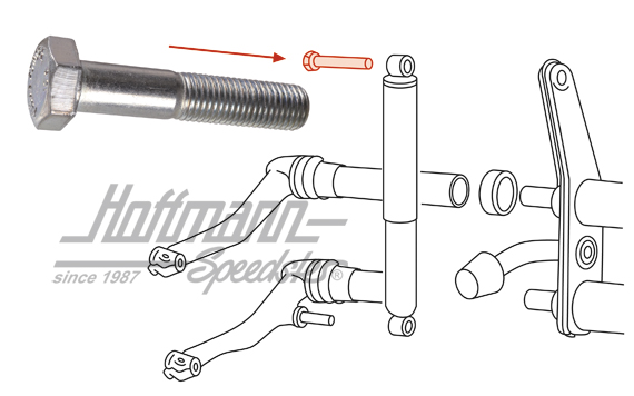 Screw, shock-absorber, front, upper, M12 |  | 020-4235-05