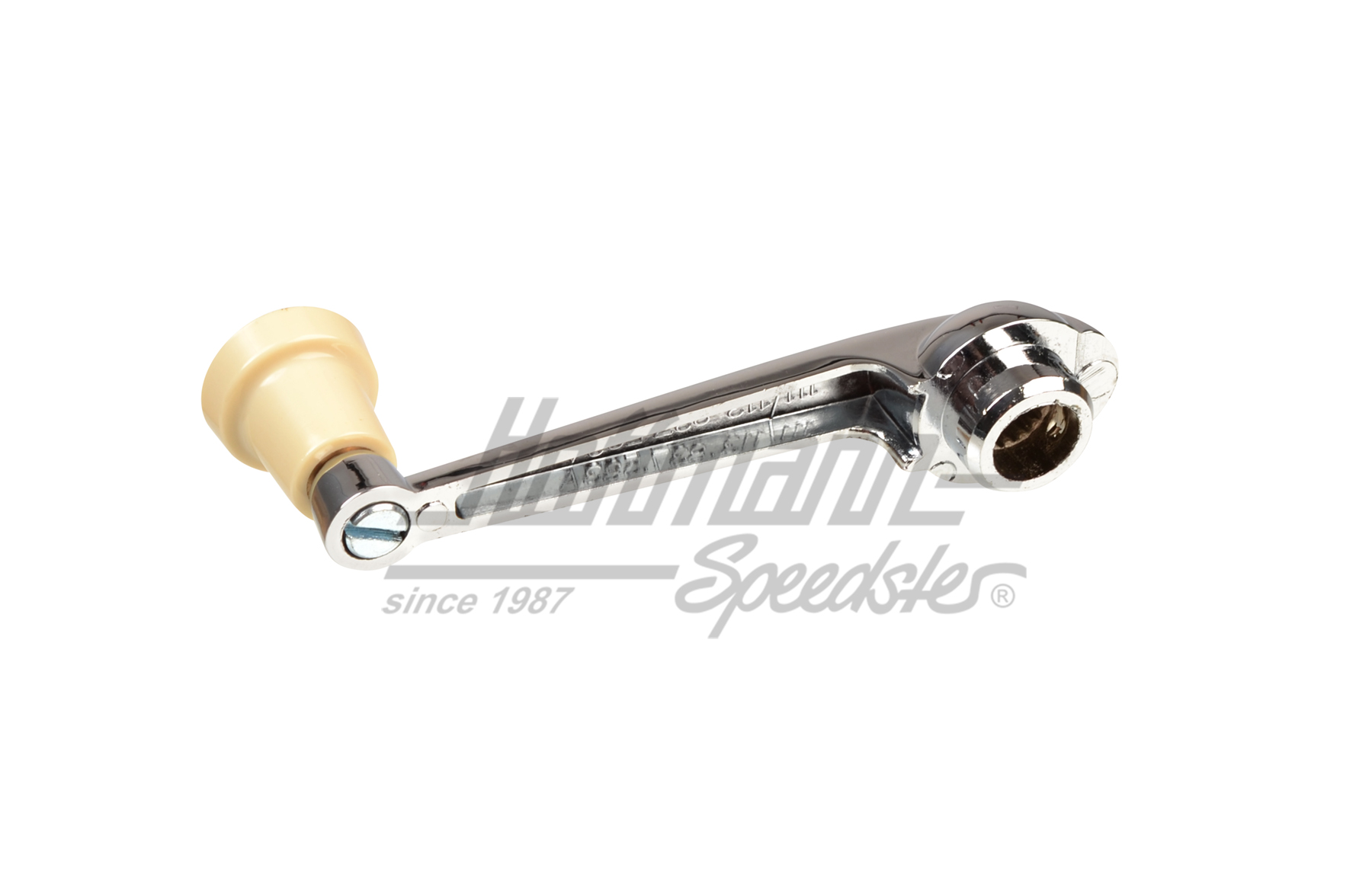 Window winder, chromed/ivory colour, 356 A/B/C                                                      