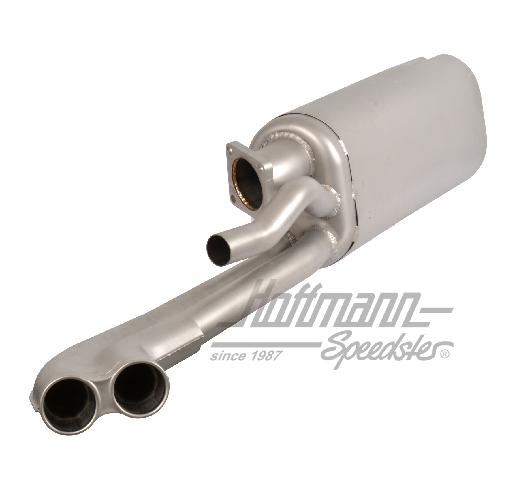 Exhaust, stainless steel, bypass-system, 8.77-7.83                                                  