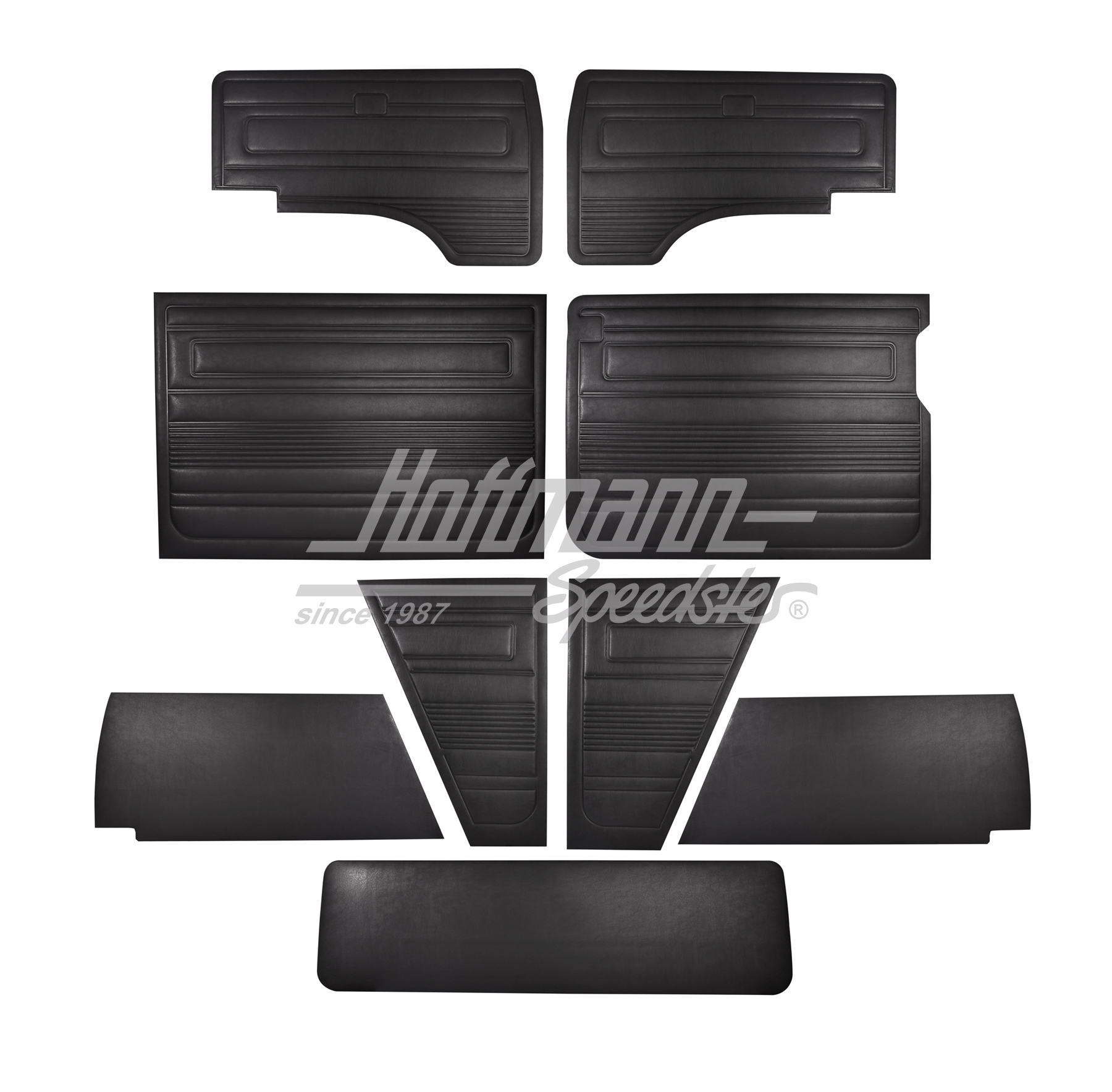 Trim panel kit, complete, black, 8.84- | AC823500 | 395-1186-10